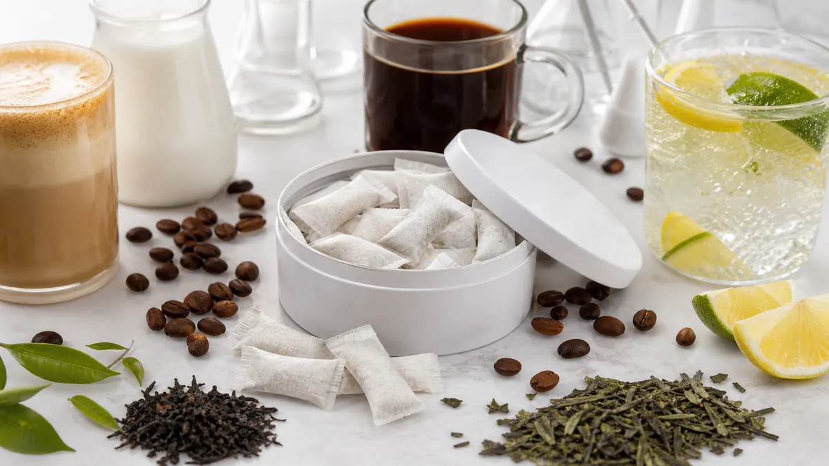 Beverage Series oral pouch flavor ingredients