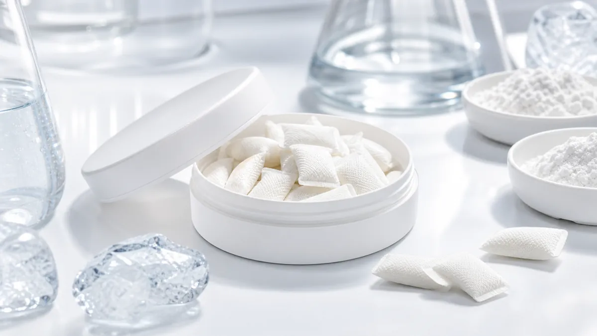 Neutral / Unflavored oral pouch flavor ingredients