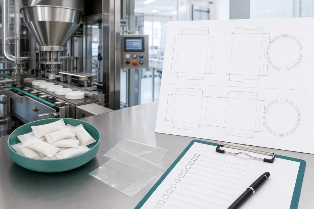 Private label oral pouch can labels and compliance artwork checklist
