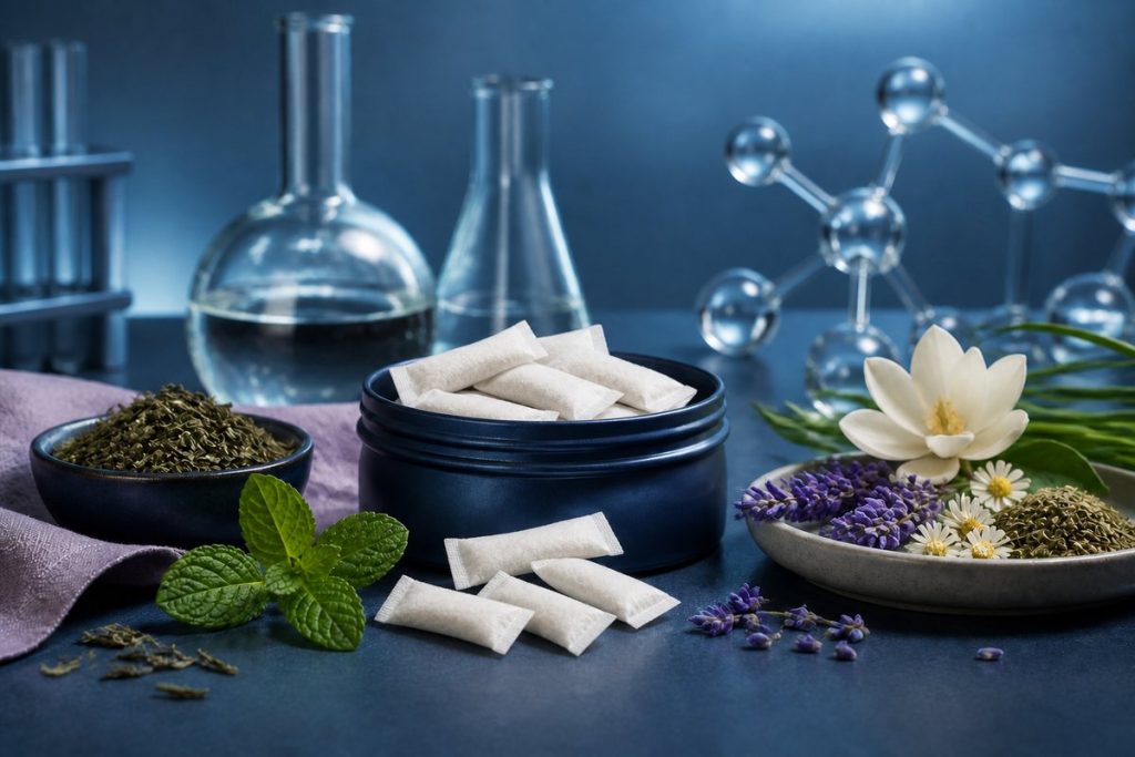 GABA stress relief oral pouch manufacturing