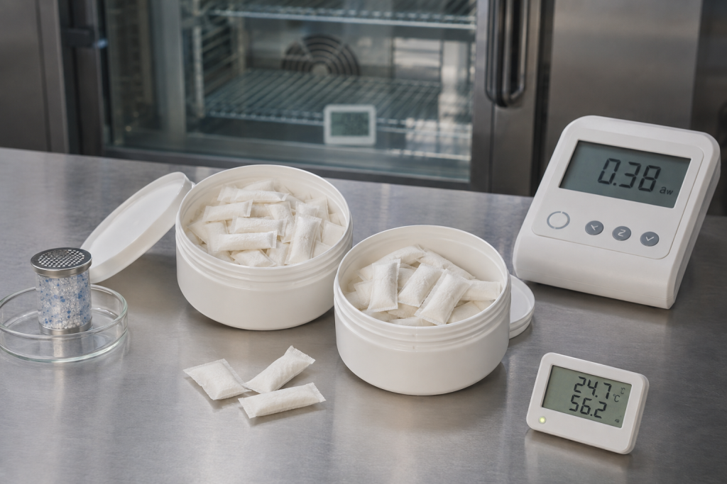 Oral pouch clumping investigation under humid shipping conditions
