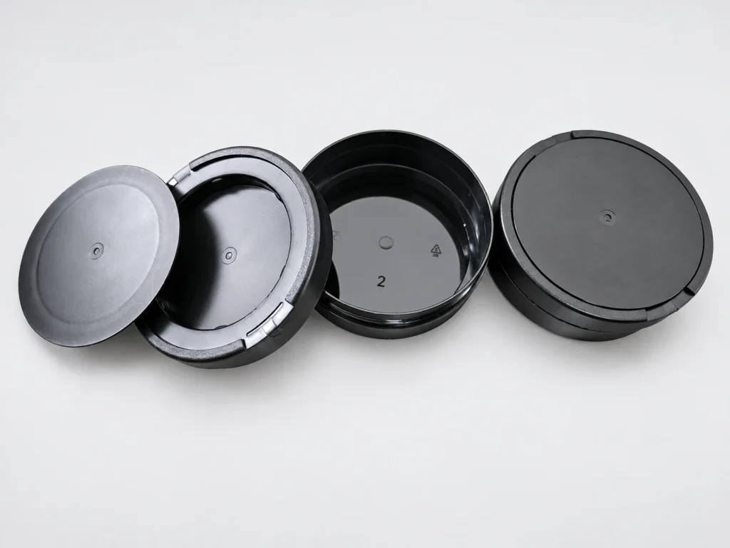 AQJ Double-opening Child-Resistant Can (Waste Compartment) — CQ-LJCH-CH